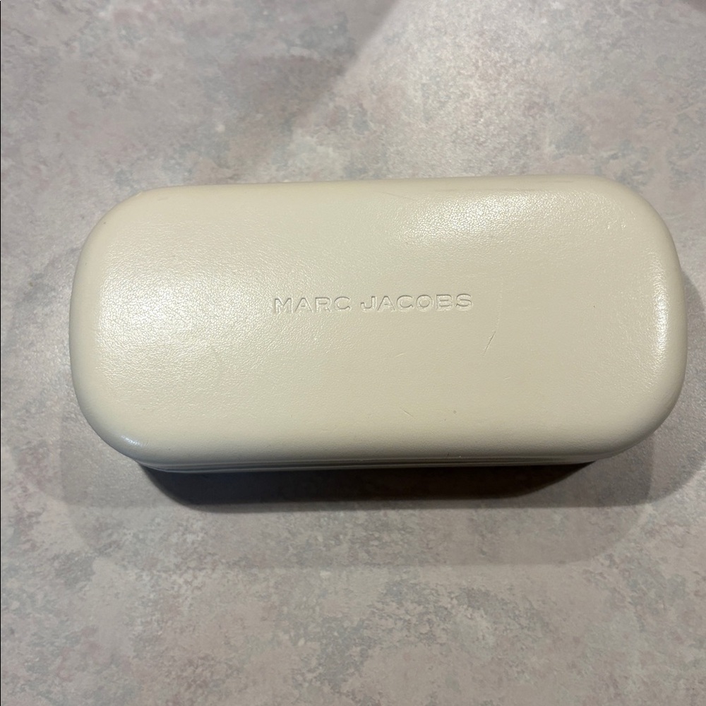 Marc Jacobs white Eyeglass Case